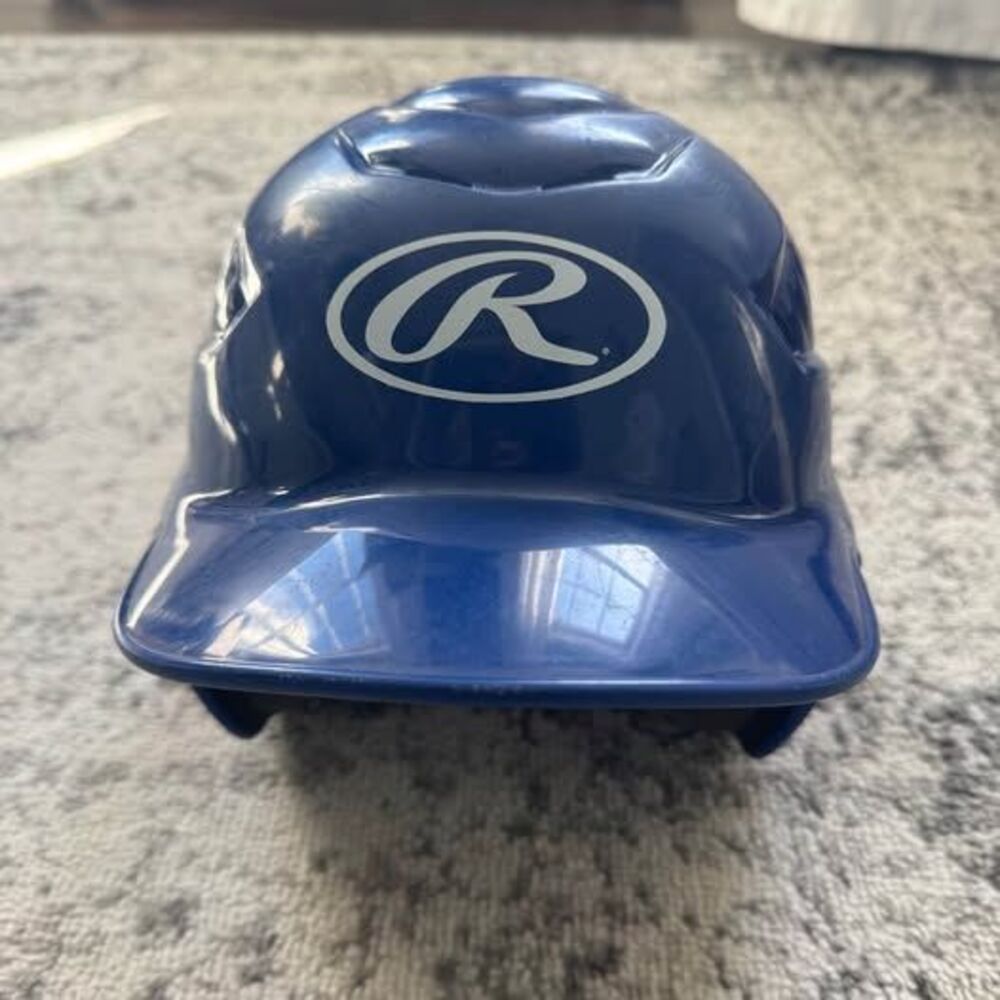 Rawlings CFTH-R1 blue baseball helmet